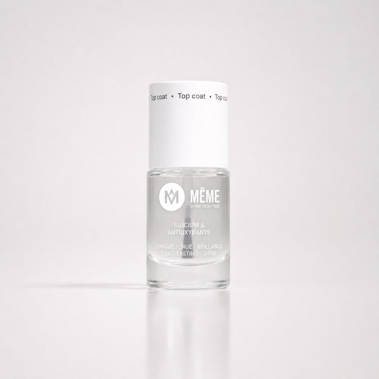 MÊME Esmalte Top Coat silicio y antioxidantes para uñas quimioterapia