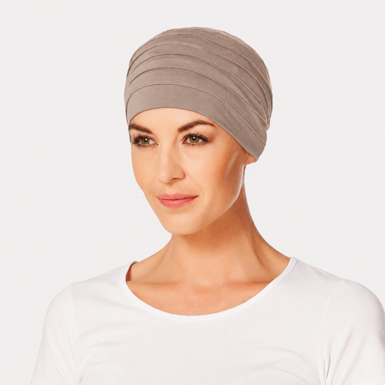 Yoga Turban 0167 Brown  | Turbante oncológico de bambú