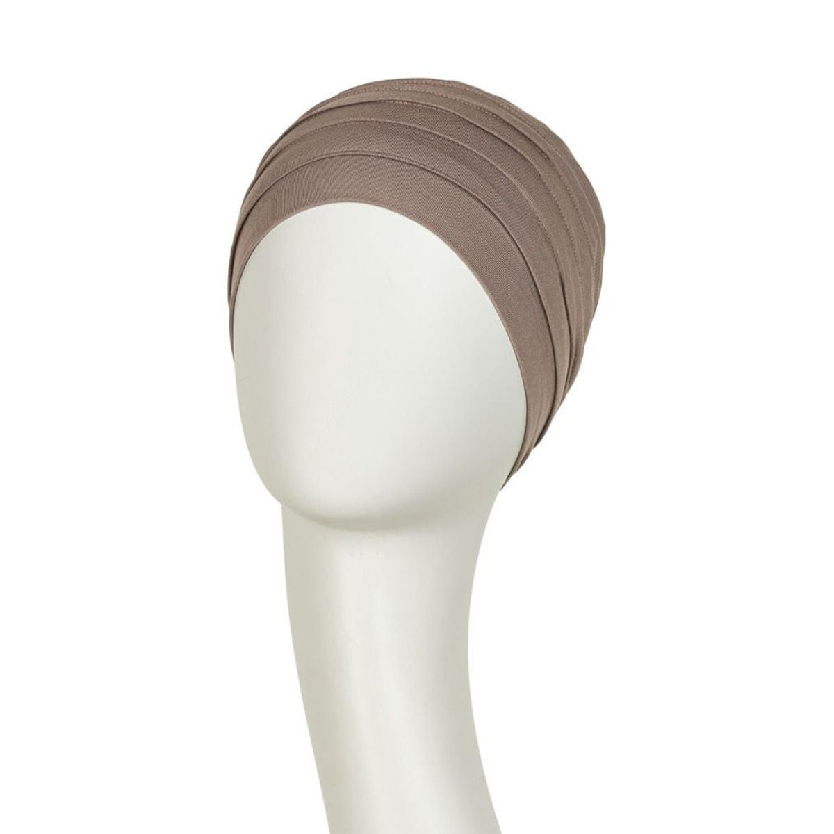 Yoga Turban 0167 Brown  | Turbante oncológico de bambú