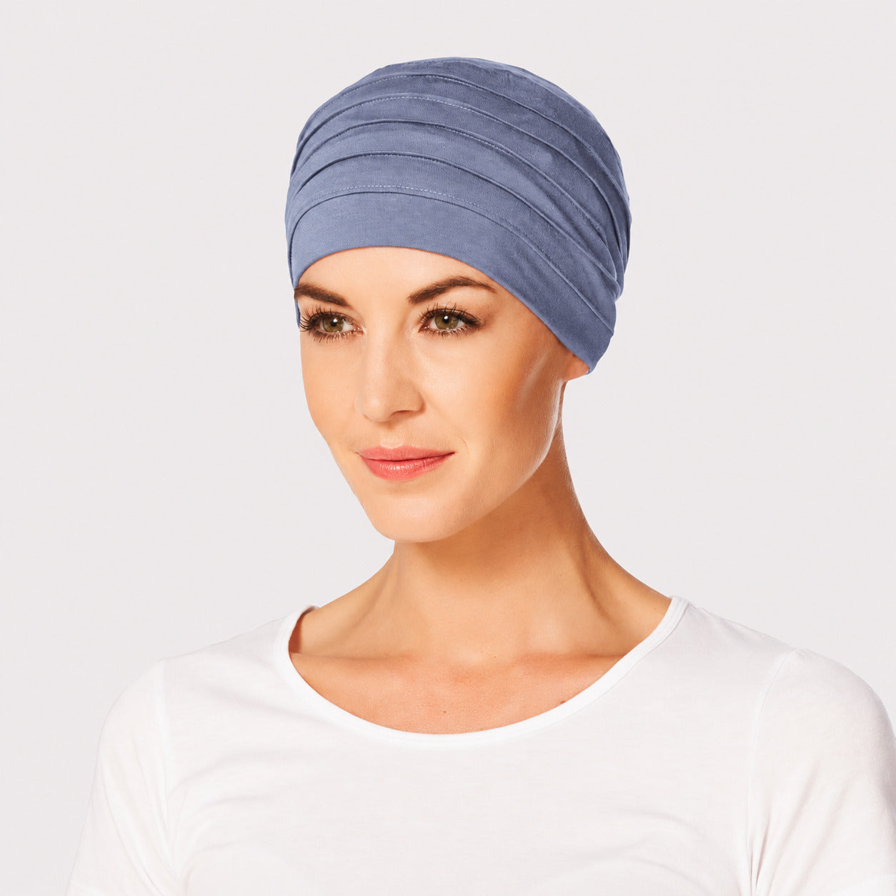 Yoga Turban Light Lilac turbante oncológico de bambú Christine Headwear color lila suave